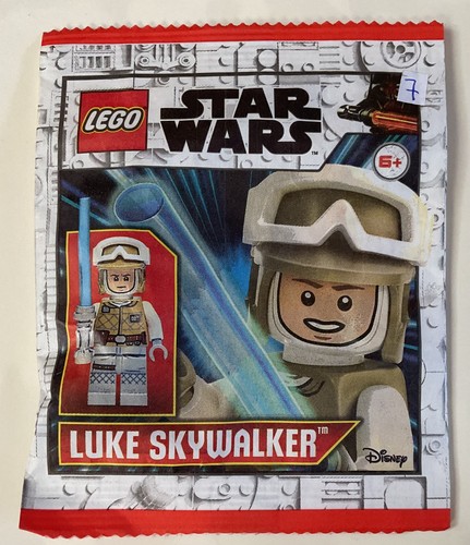 Lego minifigure polybag - minifigure, star